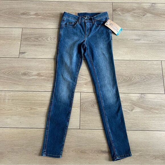 KUHL 9” Kontour Flex Denim Skinny in Vintage Blue Women’s Size 2 NWT - Picture 3 of 13